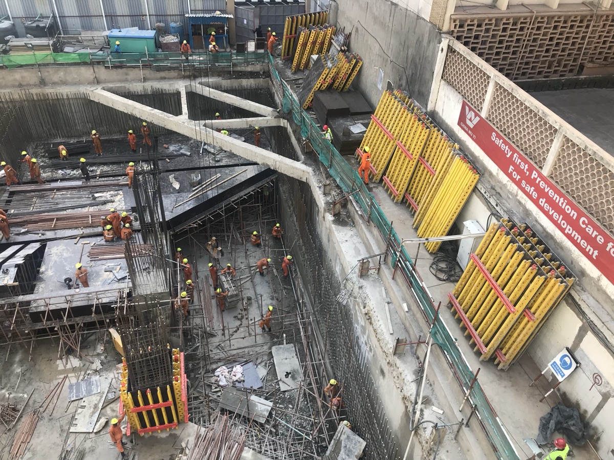 CBK Pension Towers under construction in Nairobi