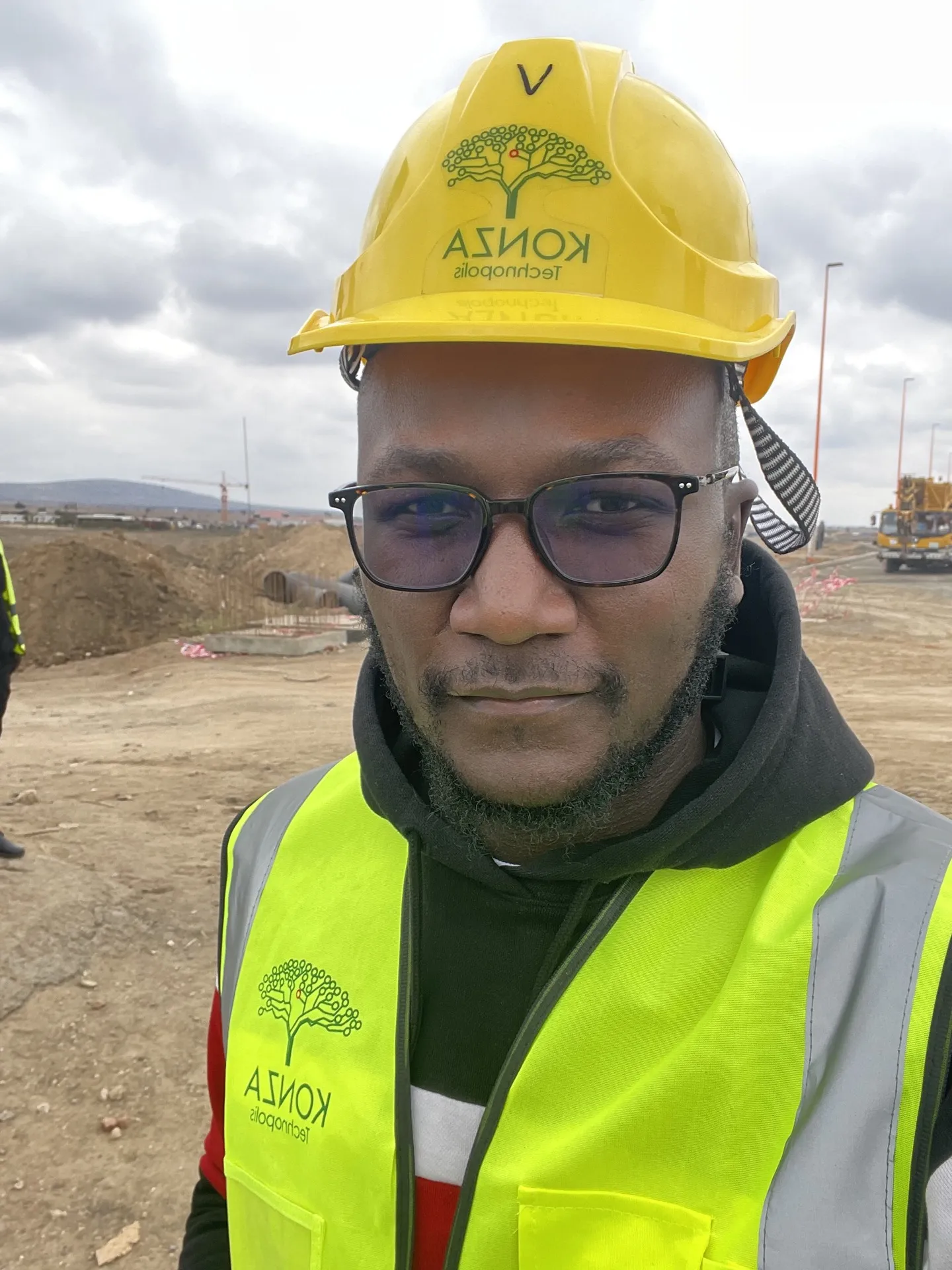 Eng. Victor Ombogo at Konza Technopolis